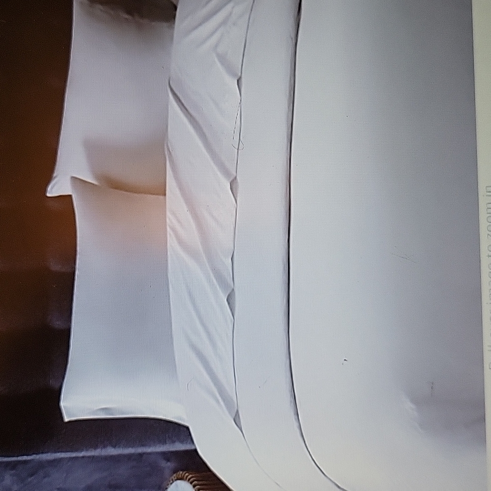 Truly Calm antimicrobial odor control 4pc sheet set White King Deep pocket NEW …